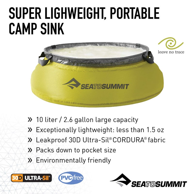 Sea to Summit Collapsible Ultra-Sil Kitchen Sink - Image 2